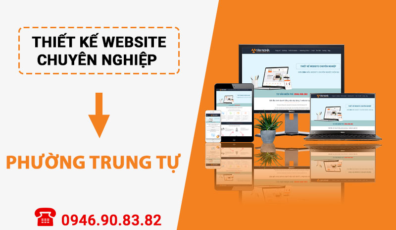 Thiết kế website tại phường Trung Tự