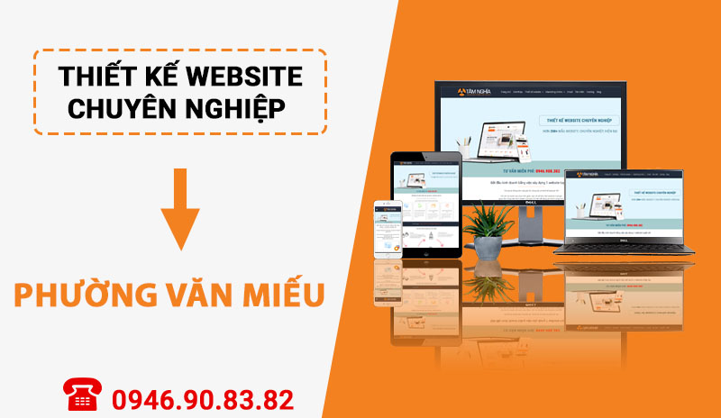 Thiết kế website tại phường Văn Miếu