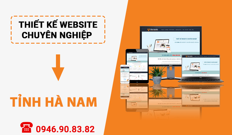 Thiết kế website tại tỉnh Hà Nam