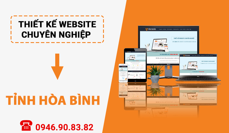 Thiết kế website tại tỉnh Hòa Bình