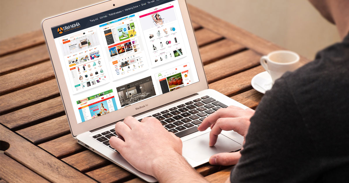 Các mẫu giao diện website Tâm Nghĩa