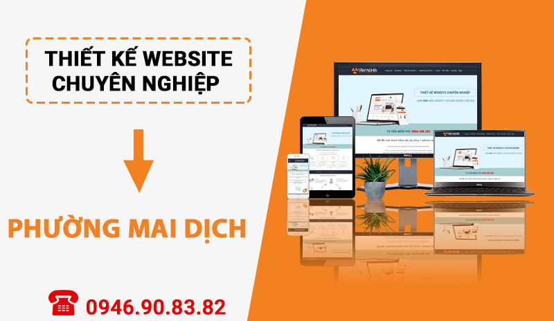 Thiết kế website tại phường Mai Dịch